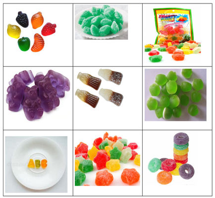 Gummy Bear Production Line For Gummy Making supplier