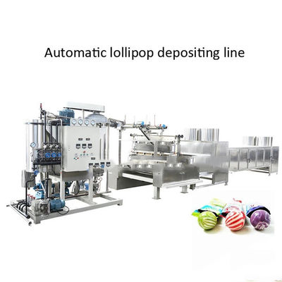 Beverage Factory Automatic Pattern Lollipop Depositing Line supplier