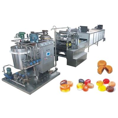 Small Capacity Fully Automatic Hard Candy Making Machine supplier