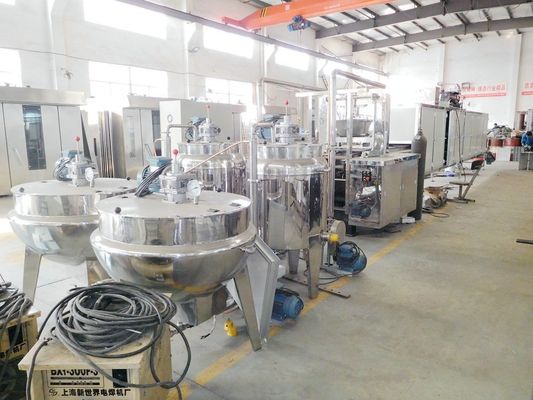 Small Gelatin Pectin Jelly Gummy Candy Making Machine supplier