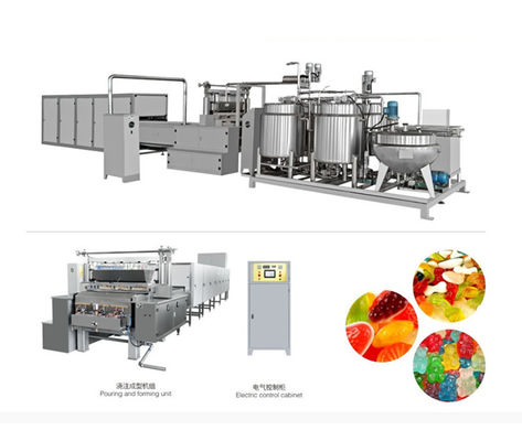 Confectionery Hard Soft Jelly Gummy Candy Making Machine supplier