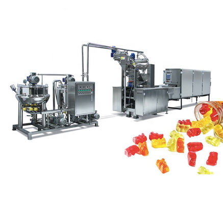Commercial Soft Gummy Candy Jelly Candy Production Line supplier