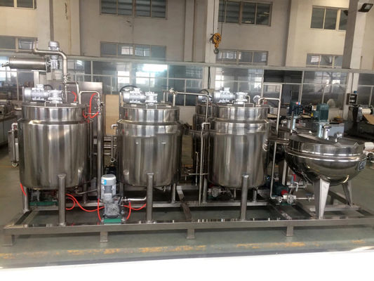Beverage Factory Commerical Hard Jelly Candy Depositing Line supplier