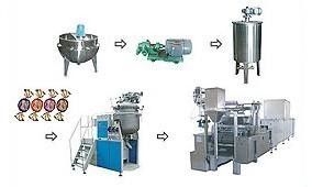 Professional Deposited Toffee Candy Making Machine supplier