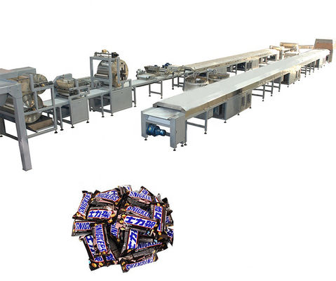 Healthy Snack Stainless Steel Chocolate Bar Production Line supplier