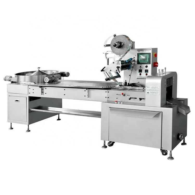 Commercial Automatic Cylindrical Candy Pillow Pack Machine supplier