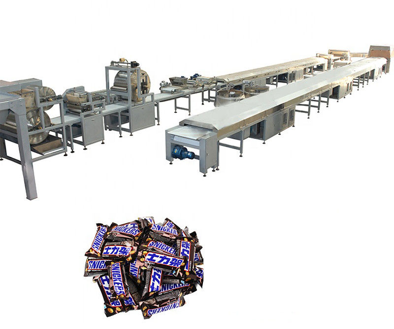 Healthy Snack Stainless Steel Chocolate Bar Production Line supplier